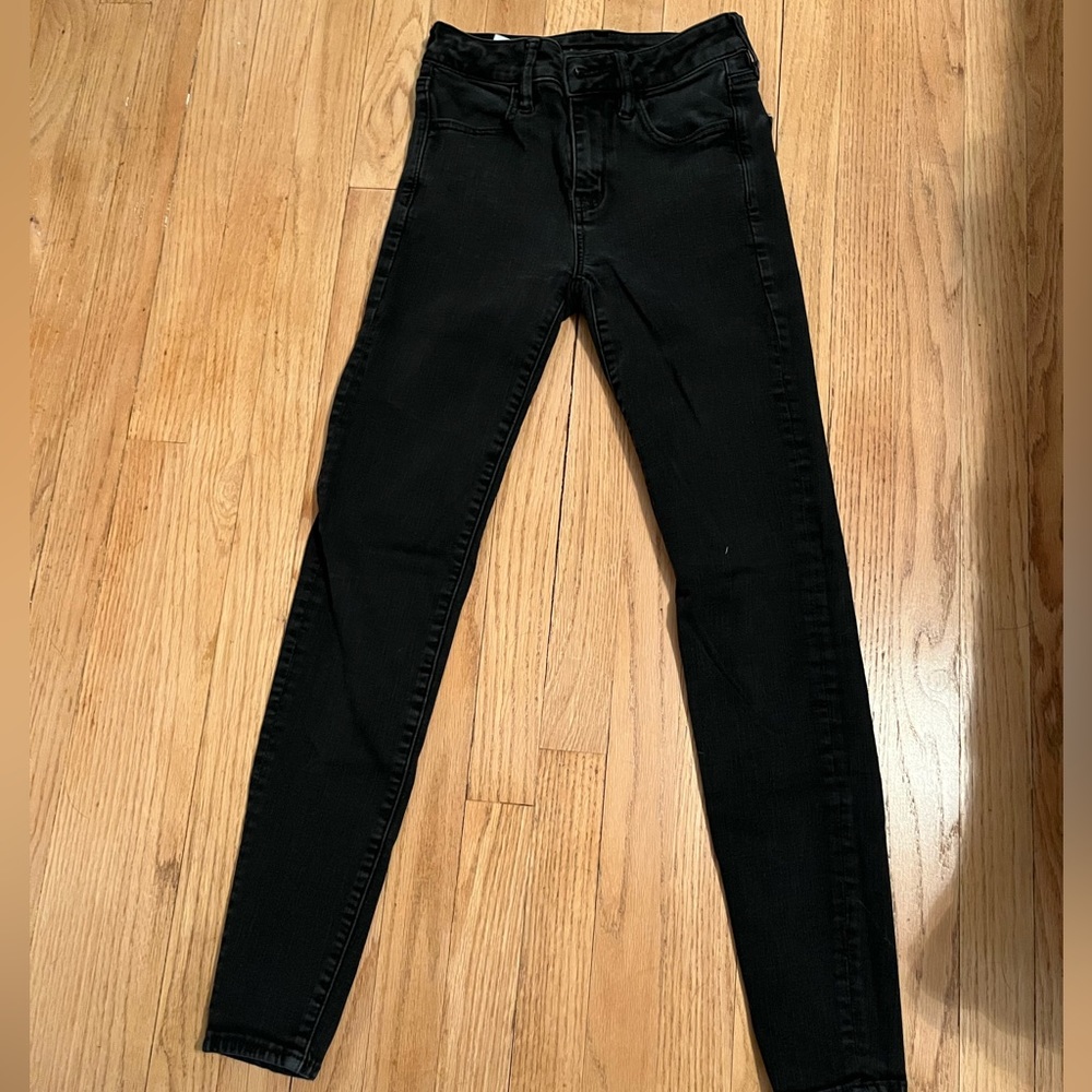 High rise jegging